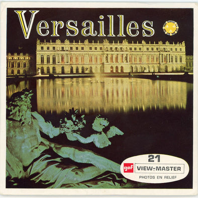 DALIA - Versailles - View-Master 3 Reel Packet - vintage - C174F-BS5 Packet 3dstereo 