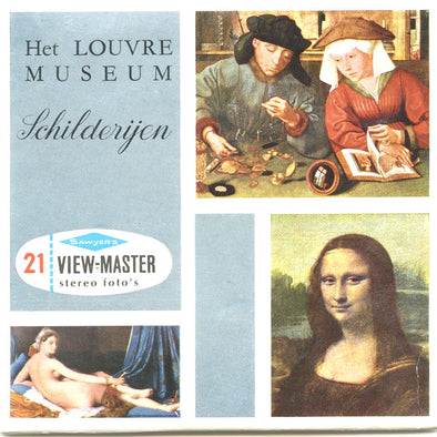 4 ANDREW - Het Louvre Museum - View-Master 3 Reel Packet - vintage - C177N-BS6 Packet 3dstereo 