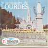 4 ANDREW - le sanctuaire de Lourdes - View-Master 3 Reel Packet - vintage - C183F-BS6 Packet 3dstereo 
