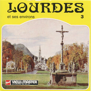 5 ANDREW - Lourdes et ses environs - View-Master 3 Reel Packet - vintage - C184-BG5 Packet 3dstereo 
