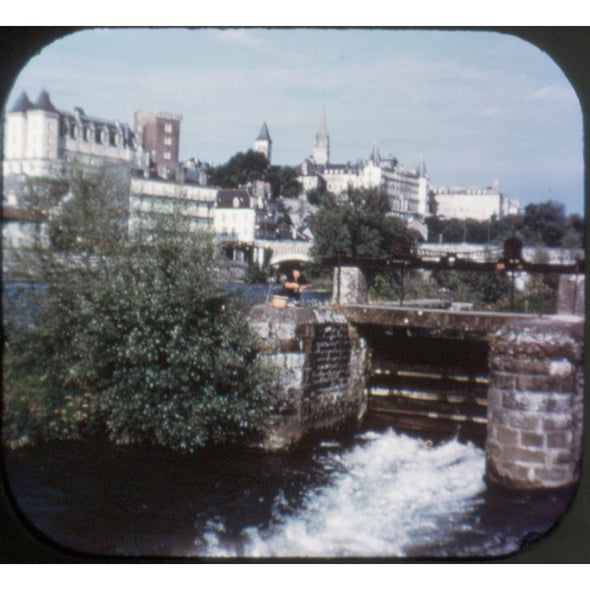 4 ANDREW - Pau et les Pyrénées - View-Master 3 Reel Packet - vintage - C198-F-BG1 Packet 3dstereo 