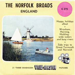 4 ANDREW - The Norfolk Broads - England - View-Master 3 Reel Packet - vintage - C275-BS4 Packet 3dstereo 