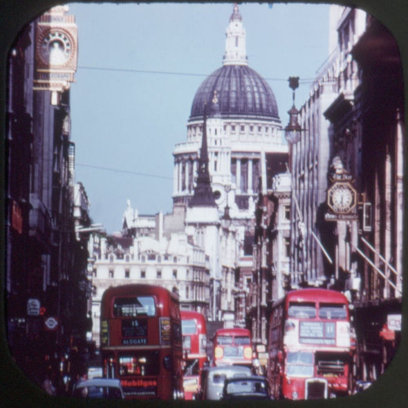 10 ANDREW - London - View-Master 3 Reel Economy Packet - vintage - (C277-S5) Packet 3dstereo 
