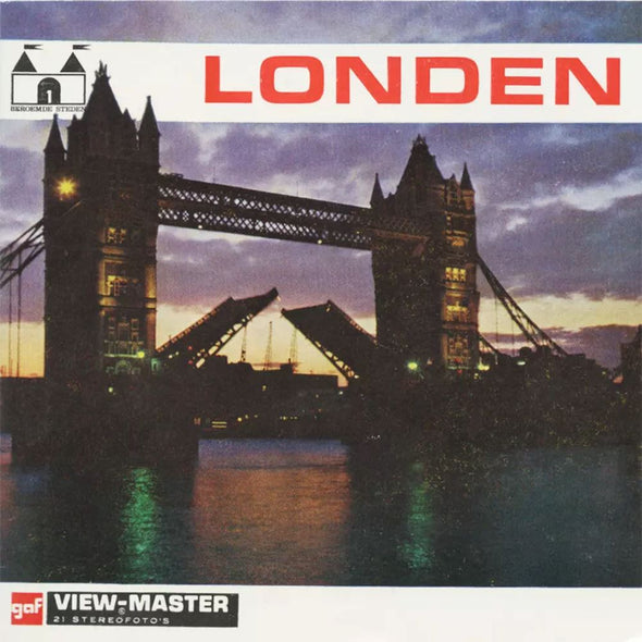 5 ANDREW - Londen - View-Master 3 Reel Packet - vintage - C277N-BG3 Packet 3dstereo 