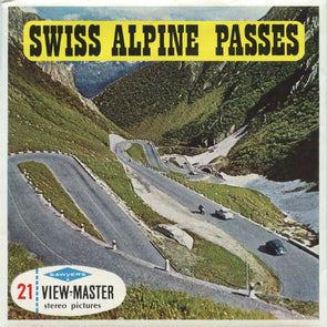 5 ANDREW - Swiss Alpine Passes - View-Master 3 Reel Packet - vintage - C127E-BS6 Packet 3dstereo 