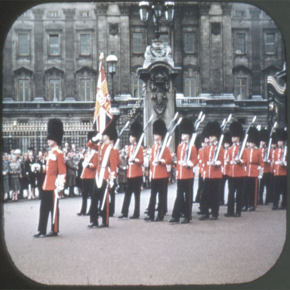 5 ANDREW - London Pageantry - View-Master 3 Reel Packet - vintage - C295E-BS6 Packet 3dstereo 