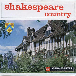 Shakespeare Country - View-Master 3 Reel Packet - 1969 - vintage - (zur Kleinsmiede) - (C298-BG4) Packet 3dstereo 