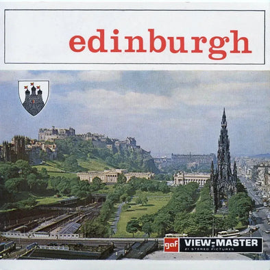 Edinburgh - View-Master 3 Reel Packet - 1969 - vintage - (zur Kleinsmiede) - (C326-BG4) Packet 3dstereo 