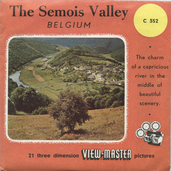 5 ANDREW - The Semois Valley - View-Master 3 Reel Packet - vintage - C352-BS4 Packet 3dstereo 