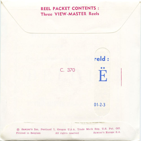 5 ANDREW - Belgium - View-Master 3 Reel Packet - vintage - C370-BS5 Packet 3dstereo 