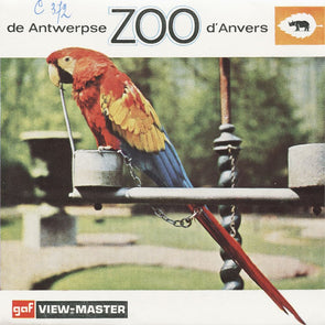 5 ANDREW - de Antwerpse Zoo d'Anvers - View-Master 3 Reel Packet - vintage - C372N-F-BG1 Packet 3dstereo 