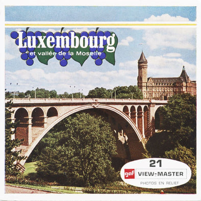 5 ANDREW - Luxembourg - View-Master 3 Reel Packet - vintage - C381-BG5 Packet 3dstereo 