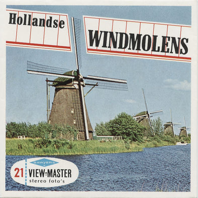 5 ANDREW - Hollandse Windmolens - View-Master 3 Reel Packet - vintage - C394N-BS6 Packet 3dstereo 