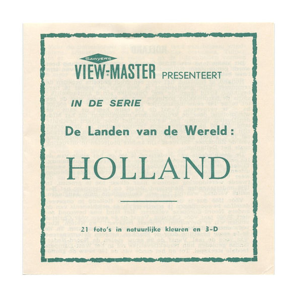 5 ANDREW - Nederland - View-Master 3 Reel Packet - vintage - C400N-BS5 Packet 3dstereo 