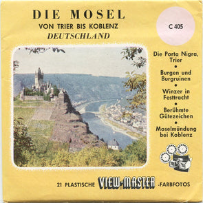 5 ANDREW - Die Mosel - Deutschland - View-Master 3 Reel Packet - vintage - C405-BS4 Packet 3dstereo 