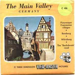4 ANDREW - The Main Valley - Germany - View-Master 3 Reel Packet - vintage - C406-BS4 Packet 3dstereo 