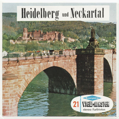 5 ANDREW - Heidelberg und Neckartal - View-Master 3 Reel Packet - vintage - C411D-BS6 Packet 3dstereo 