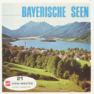 6 ANDREW - Bayerische Seen - View-Master 3 Reel Packet - vintage - C430-BG5 Packet 3dstereo 