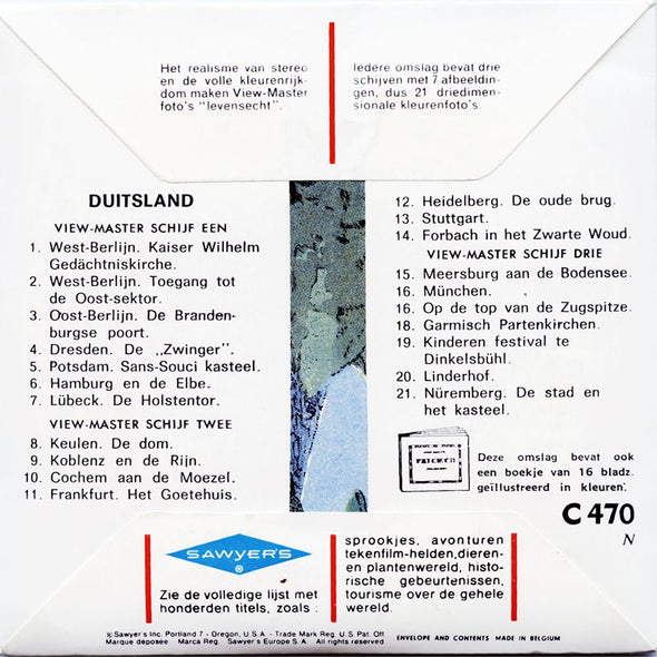 5 ANDREW - Duitsland - View-Master 3 Reel Packet - vintage - C470N-BS5 Packet 3dstereo 