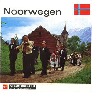 Noorwegen (Norway) - View-Master 3 Reel Packet - vintage - C500N-BG3 Packet 3dstereo 