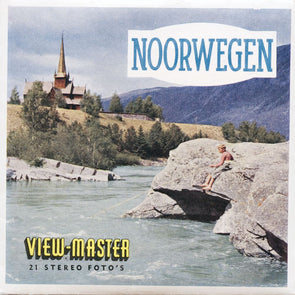 Noorwegen - View-Master 3 Reel Packet - vintage - C500N-BS5 Packet 3dstereo 