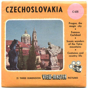 4 ANDREW - Czechoslovakia - View-Master 3 Reel Packet - vintage - C635-BS4 Packet 3dstereo 
