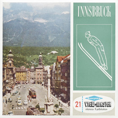 4 ANDREW - Innsbruck - View-Master 3 Reel Packet - vintage - C646D-BS6 Packet 3dstereo 