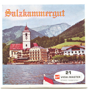 Salzkammergut - View-Master 3 Reel Packet - vintage - C654D-BG1 Packet 3dstereo 