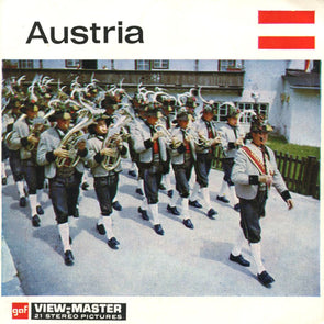 Austria - View-Master 3 Reel Packet - vintage - C660E-BG3 Packet 3dstereo 