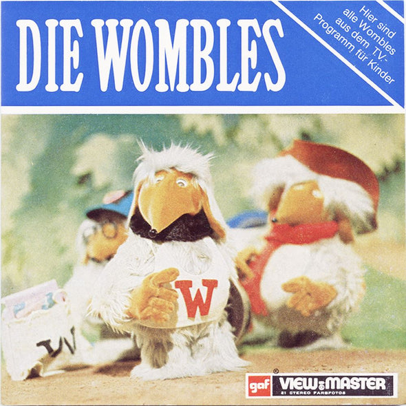 4 ANDREW - Die Wombles - View-Master 3 Reel Packet - vintage - D131-D-BG3 Packet 3dstereo 