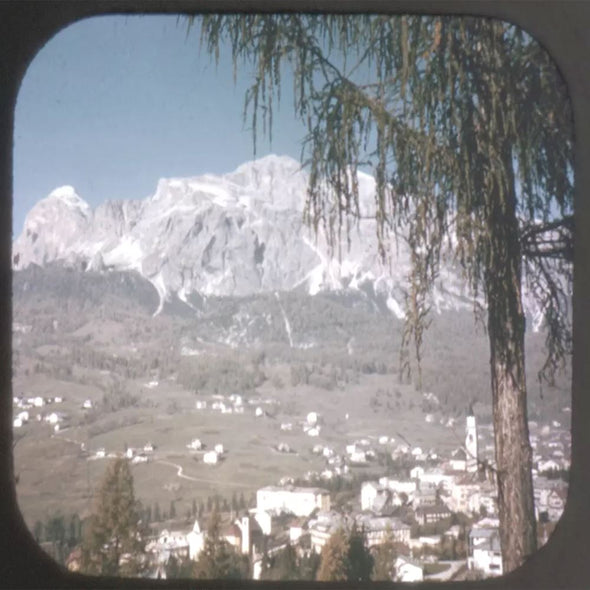 5 ANDREW - The Dolomite Mountains - Italy - View-Master 3 Reel Packet - vintage - 1622-A,B,C-BS3 Packet 3dstereo 