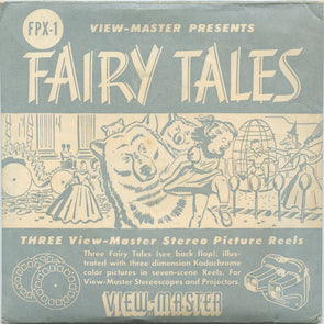 7 ANDREW - Fairy Tales - View-Master 3 Reel Packet - vintage - FPX-1-S1 Packet 3dstereo 