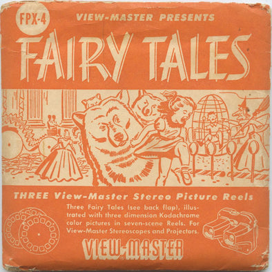 7 ANDREW - Fairy Tales - View-Master 3 Reel Packet - vintage - FPX-4-S1 Packet 3dstereo 