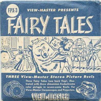 7 ANDREW - Fairy Tales - View-Master 3 Reel Packet - vintage - FPX-3-S1 Packet 3dstereo 