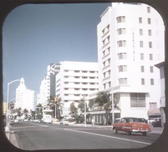 5 ANDREW - Greater Miami - View-Master 3 Reel Packet - vintage - 163, 165, 395-S3 Packet 3dstereo 