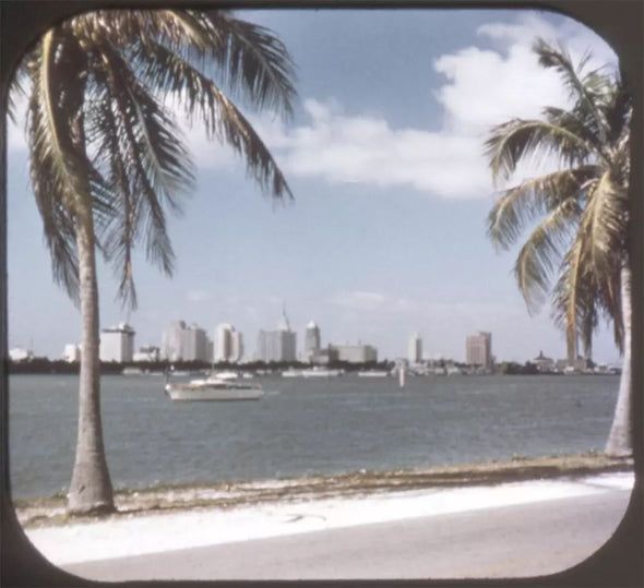 5 ANDREW - Greater Miami - View-Master 3 Reel Packet - vintage - 163, 165, 395-S3 Packet 3dstereo 