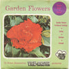 Garden Flowers - View-Master 3 Reel Packet - 1953 - vintage - 980,981,982-S3 Packet 3dstereo 