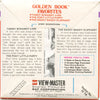 Golden Book Favorites - View-Master 3 Reel Packet - 1977 - vintage - H14-G5 Packet 3dstereo 