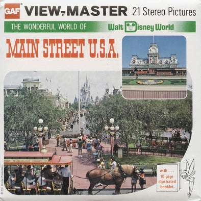 5 ANDREW - Main Street U.S.A - View-Master 3 Reel Packet - vintage - H21-G5 Packet 3dstereo 
