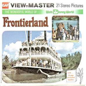 5 ANDREW - Frontierland - Florida - View-Master 3 Reel Packet - vintage - H22-G5 Packet 3dstereo 