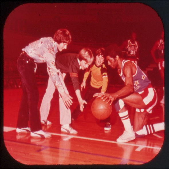 5 ANDREW - Harlem Globetrotters - View-Master 3 Reel Packet - vintage - H69-G5 Packet 3dstereo 