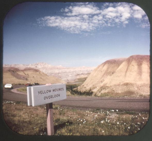 6 ANDREW - Badlands- National Monument - View-Master 3 Reel Packet - vintage -H70-G5 Packet 3dstereo 