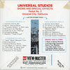 5 ANDREW - Universal Studios Shows and Special Effects - View-Master 3 Reel Packet - vintage - H81-G5 Packet 3dstereo 