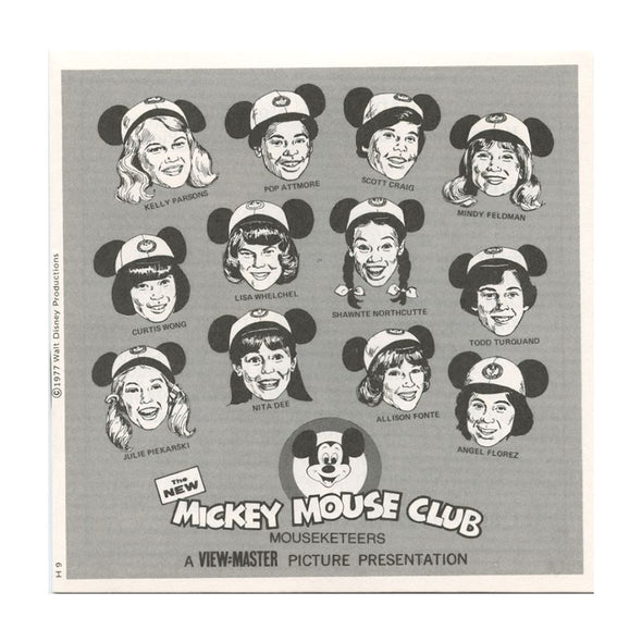 5 ANDREW - The New Mickey Mouse Club Mouseketeers - View-Master 3 Reel Packet - 1977 - vintage - H9-G5 Packet 3dstereo 