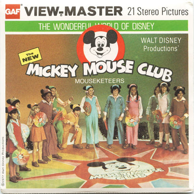 5 ANDREW - The New Mickey Mouse Club Mouseketeers - View-Master 3 Reel Packet - 1977 - vintage - H9-G5 Packet 3dstereo 