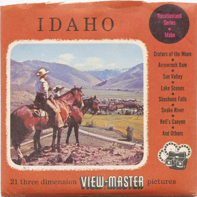 9 ANDREW - Idaho - View-Master 3 Reel Packet - vintage - IDAHO-1,2,3-S3 Packet 3Dstereo 