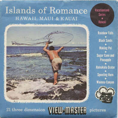 5 ANDREW - Islands of Romance - View-Master 3 Reel Packet - vintage - S3 Packet 3dstereo 