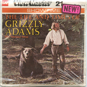 6 ANDREW - Grizzly Adams - View-Master 3 Reel Packet - 1978 - vintage - J10-G6 Packet 3dstereo 