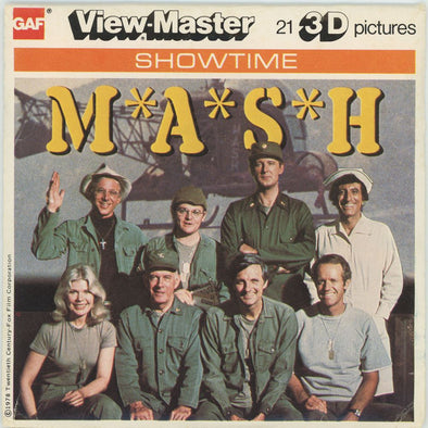 MASH - View-Master 3 Reel Packet - 1960s - Vintage - (ECO-J11-G6) Packet 3Dstereo 