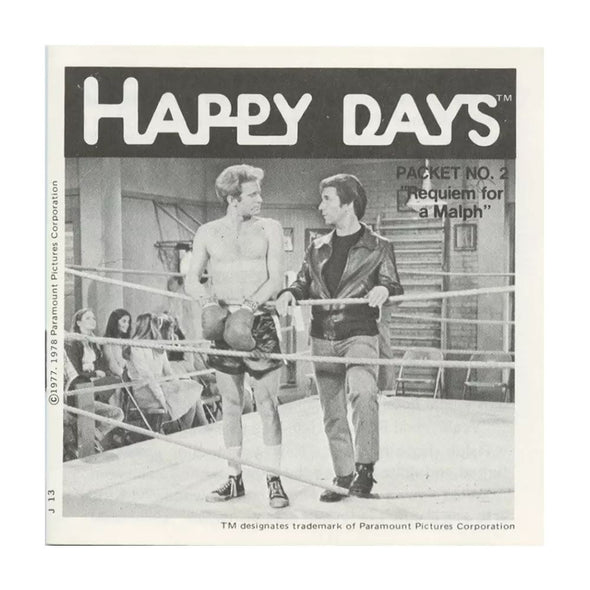 5 ANDREW - Happy Days - View-Master 3 Reel Packet - vintage - J13-G6 Packet 3dstereo 